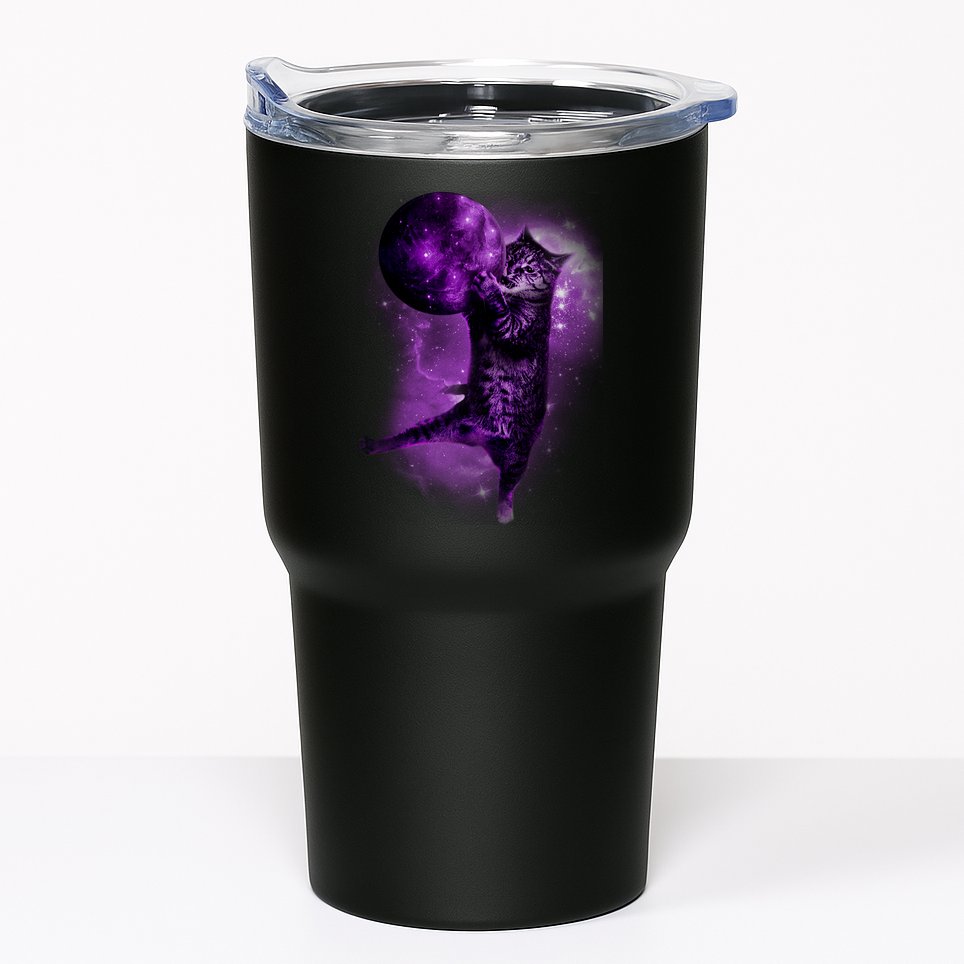 Cat World Galaxy Tumbler