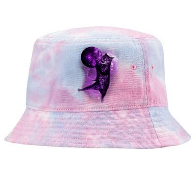 Cat World Galaxy Tie-Dyed Bucket Hat