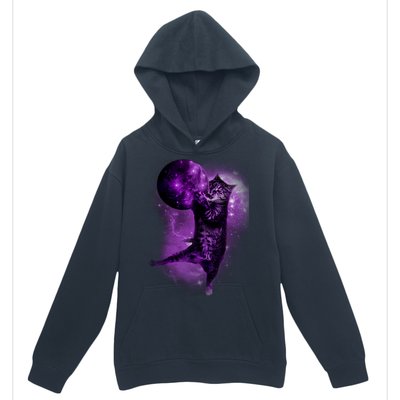 Cat World Galaxy Urban Pullover Hoodie