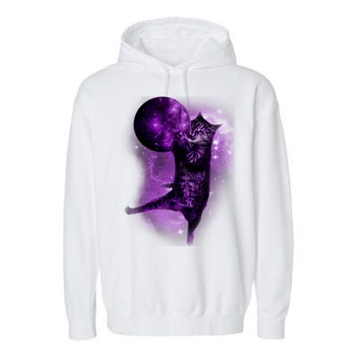 Cat World Galaxy Garment-Dyed Fleece Hoodie