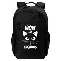 Cat Wow I'm Trending Backpack
