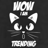 Cat Wow I'm Trending Adult Drive Performance Visor