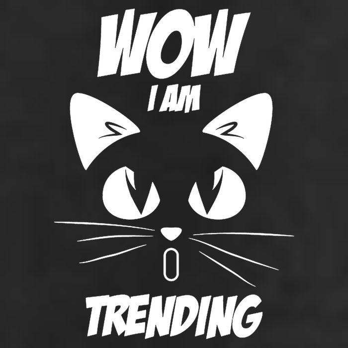 Cat Wow I'm Trending Adult Drive Performance Visor
