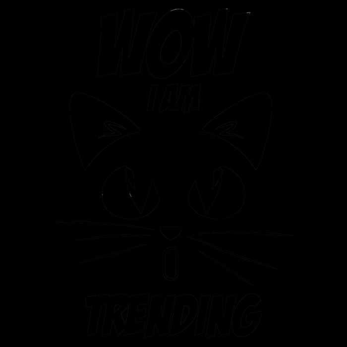 Cat Wow I'm Trending Mug