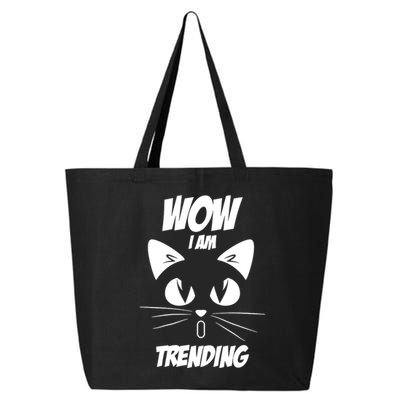 Cat Wow I'm Trending 25L Jumbo Tote