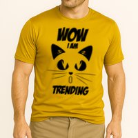 Cat Wow I'm Trending Performance Shirt
