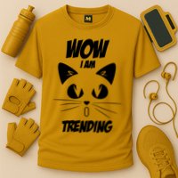 Cat Wow I'm Trending Performance Shirt