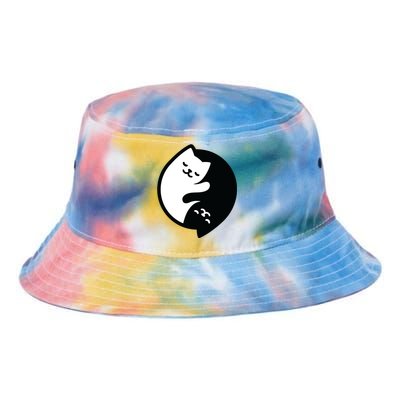 Cat Yin And Yang Cute Tie Dye Newport Bucket Hat