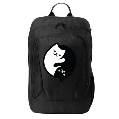 Cat Yin And Yang Cute City Backpack