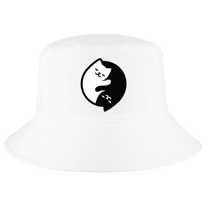 Cat Yin And Yang Cute Cool Comfort Performance Bucket Hat
