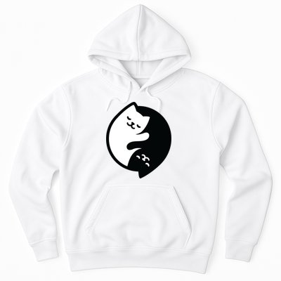 Cat Yin And Yang Cute Hoodie