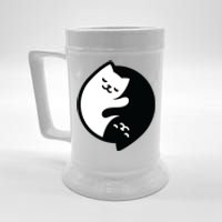 Cat Yin And Yang Cute Beer Stein