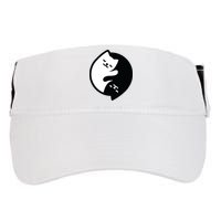 Cat Yin And Yang Cute Adult Drive Performance Visor