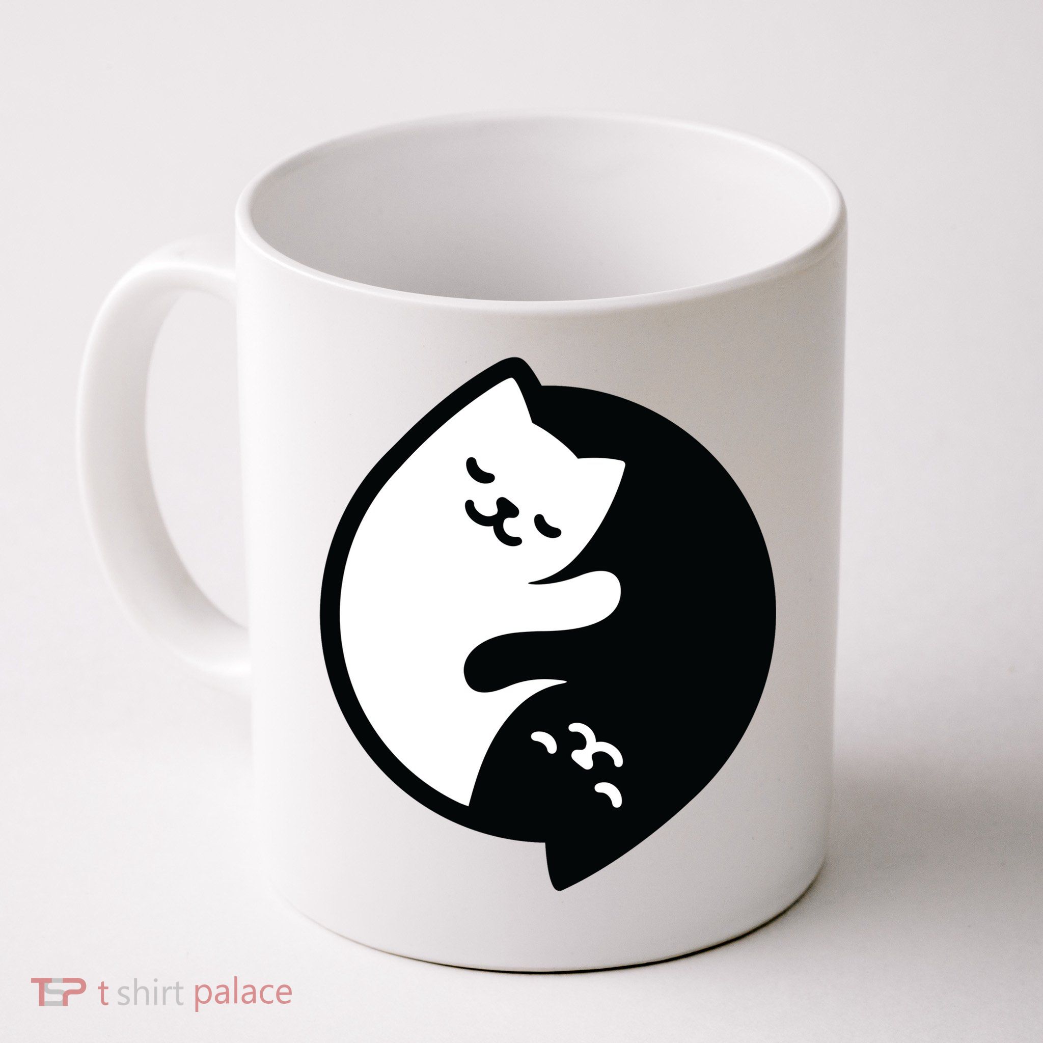 Cat Yin And Yang Cute Mug
