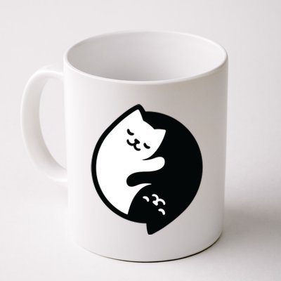 Cat Yin And Yang Cute Coffee Mug