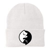 Cat Yin And Yang Cute Knit Cap Winter Beanie