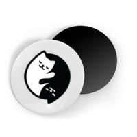 Cat Yin And Yang Cute Magnet