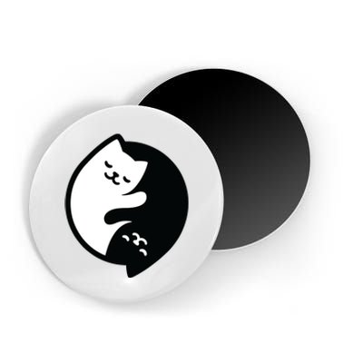 Cat Yin And Yang Cute Magnet