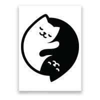 Cat Yin And Yang Cute Poster