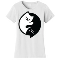 Cat Yin And Yang Cute Women's T-Shirt