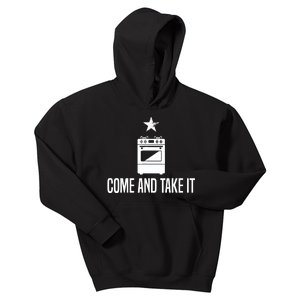 Come And Take It President Joe Biden Ban On Gas Stoves Kids Hoodie