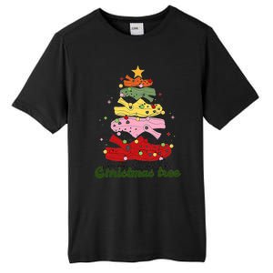 Crockin Around The Christmas Tree Crocking Around Tall Fusion ChromaSoft Performance T-Shirt