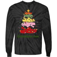 Crockin Around The Christmas Tree Crocking Around Tie-Dye Long Sleeve Shirt