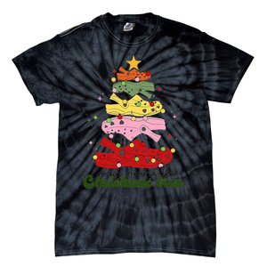 Crockin Around The Christmas Tree Crocking Around Tie-Dye T-Shirt