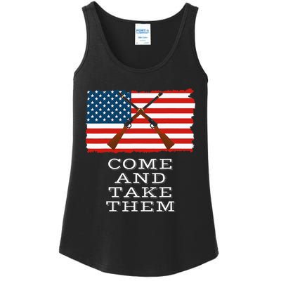 Come And Take It 2nd Amendment Gun Rights I Will Not Comply Ladies Essential Tank