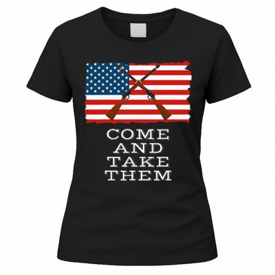 Come And Take It 2nd Amendment Gun Rights I Will Not Comply Women's T-Shirt