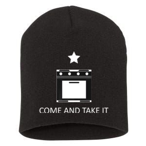 Come And Take It Anti Biden Gas Stove Ban Short Acrylic Beanie