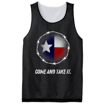 Come And Take It Texas Flag Barbed Wire Patriotic Usa Mesh Reversible Basketball Jersey Tank