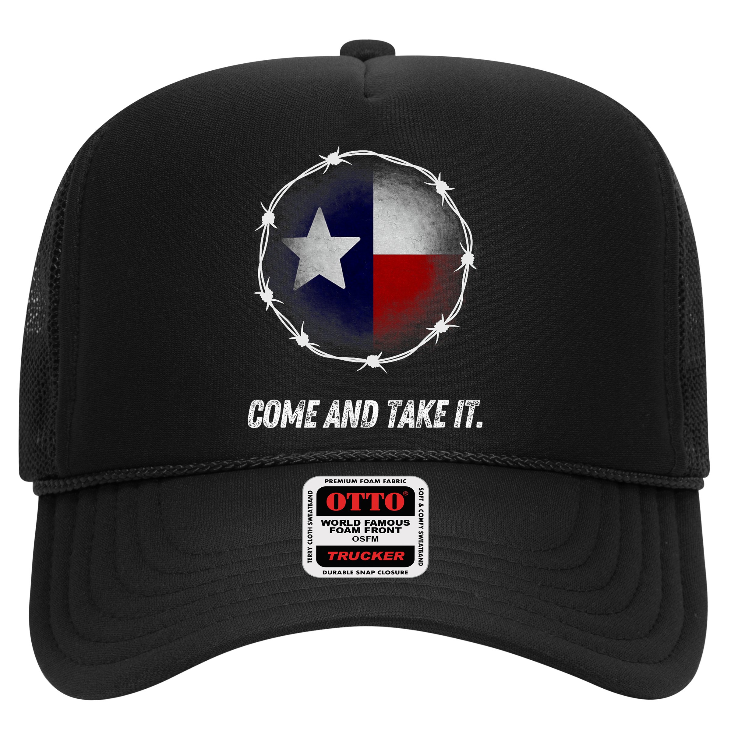 Come And Take It Texas Flag Barbed Wire Patriotic Usa Hat