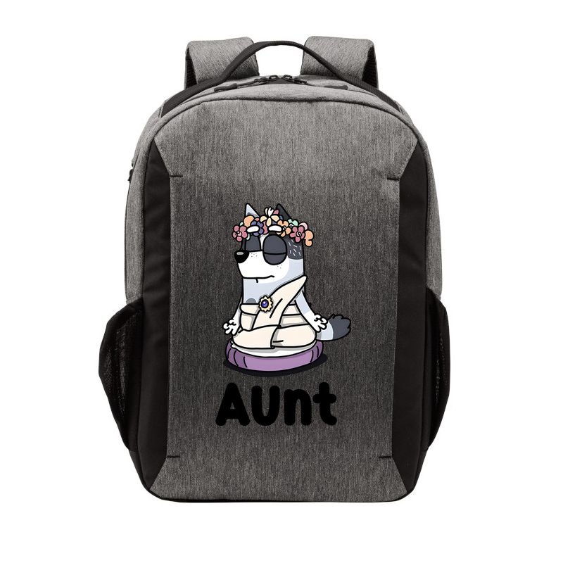 Cute Aunt Trixie Heeler Dog Family Funny Matching Vector Backpack