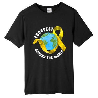 CureFest Around The World Tall Fusion ChromaSoft Performance T-Shirt