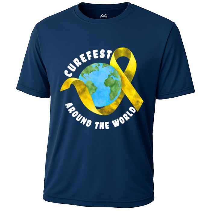 CureFest Around The World Cooling Performance Crew T-Shirt