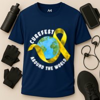 CureFest Around The World Cooling Performance Crew T-Shirt