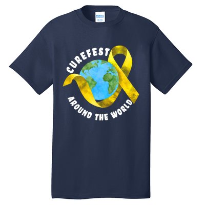 CureFest Around The World Tall T-Shirt