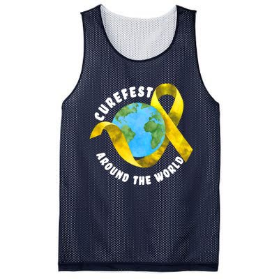 CureFest Around The World Mesh Reversible Basketball Jersey Tank