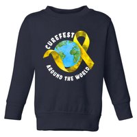 CureFest Around The World Toddler Sweatshirt