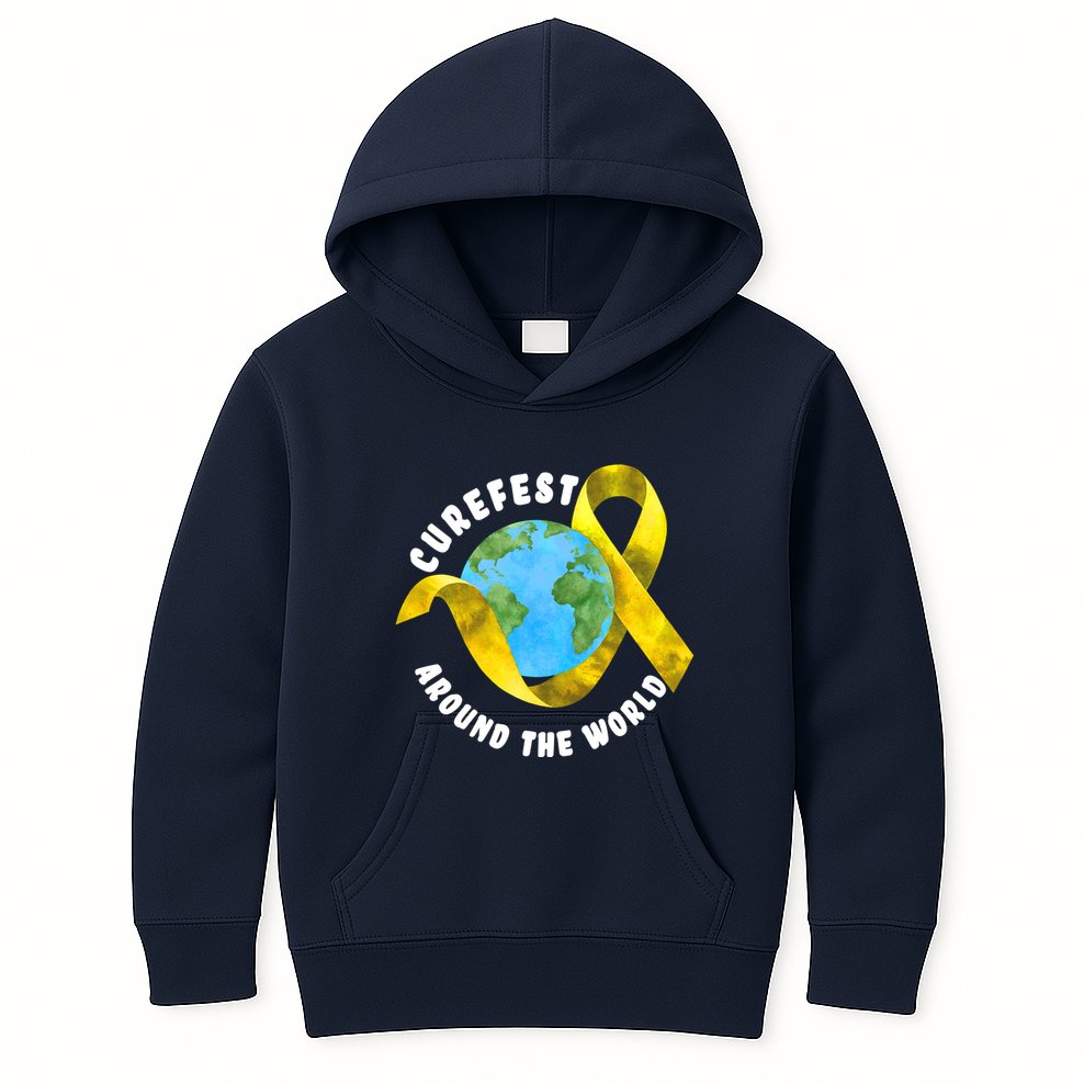 CureFest Around The World Kids Hoodie