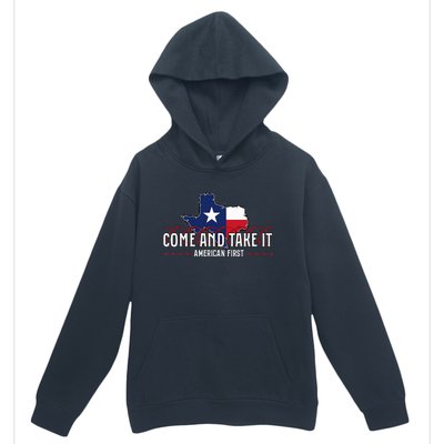 Come And Take It Razorwire Patriot Stand With Texas Urban Pullover Hoodie