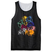 Control All The Things Video Games Controller Gamer Colorful Mesh Reversible Basketball Jersey Tank