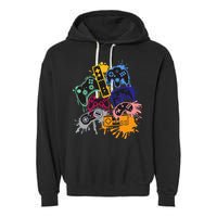 Control All The Things Video Game Controller Garment-Dyed Fleece Hoodie