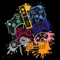 Control All The Things Video Game Controller Performance Shirt