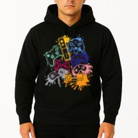 Control All The Things Video Game Controller Hoodie