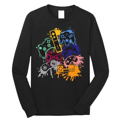 Control All The Things Video Game Controller Long Sleeve Shirt