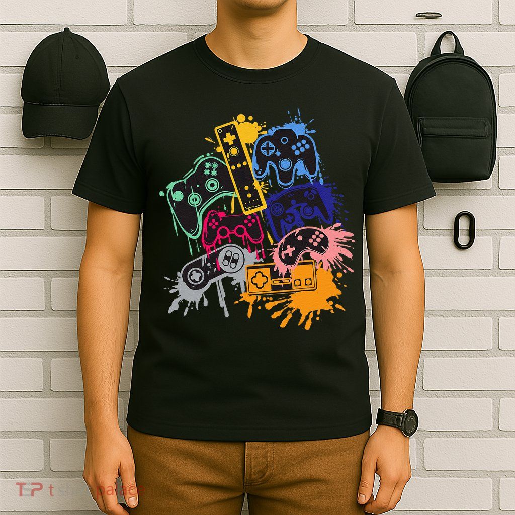 Control All The Things Video Game Controller T-Shirt