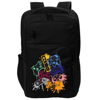 Control All The Things Video Game Controller Impact Tech Backpack
