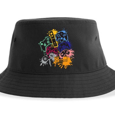 Control All The Things Video Game Controller Sustainable Bucket Hat